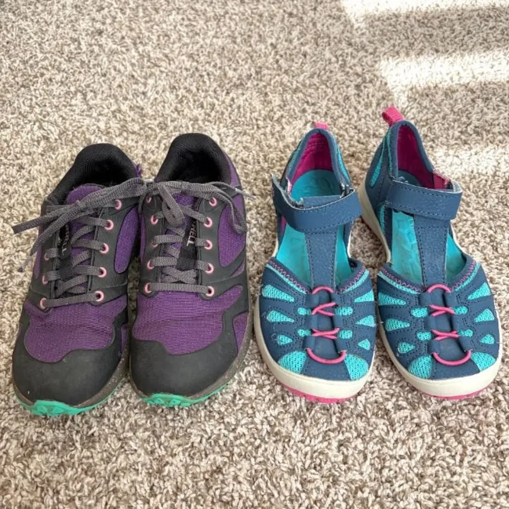 Size 2 / Girls Merrell Shoes Bundle